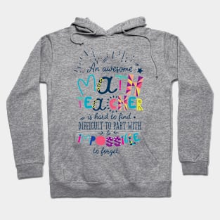 An Awesome Math Teacher Gift Idea - Impossible to forget Hoodie